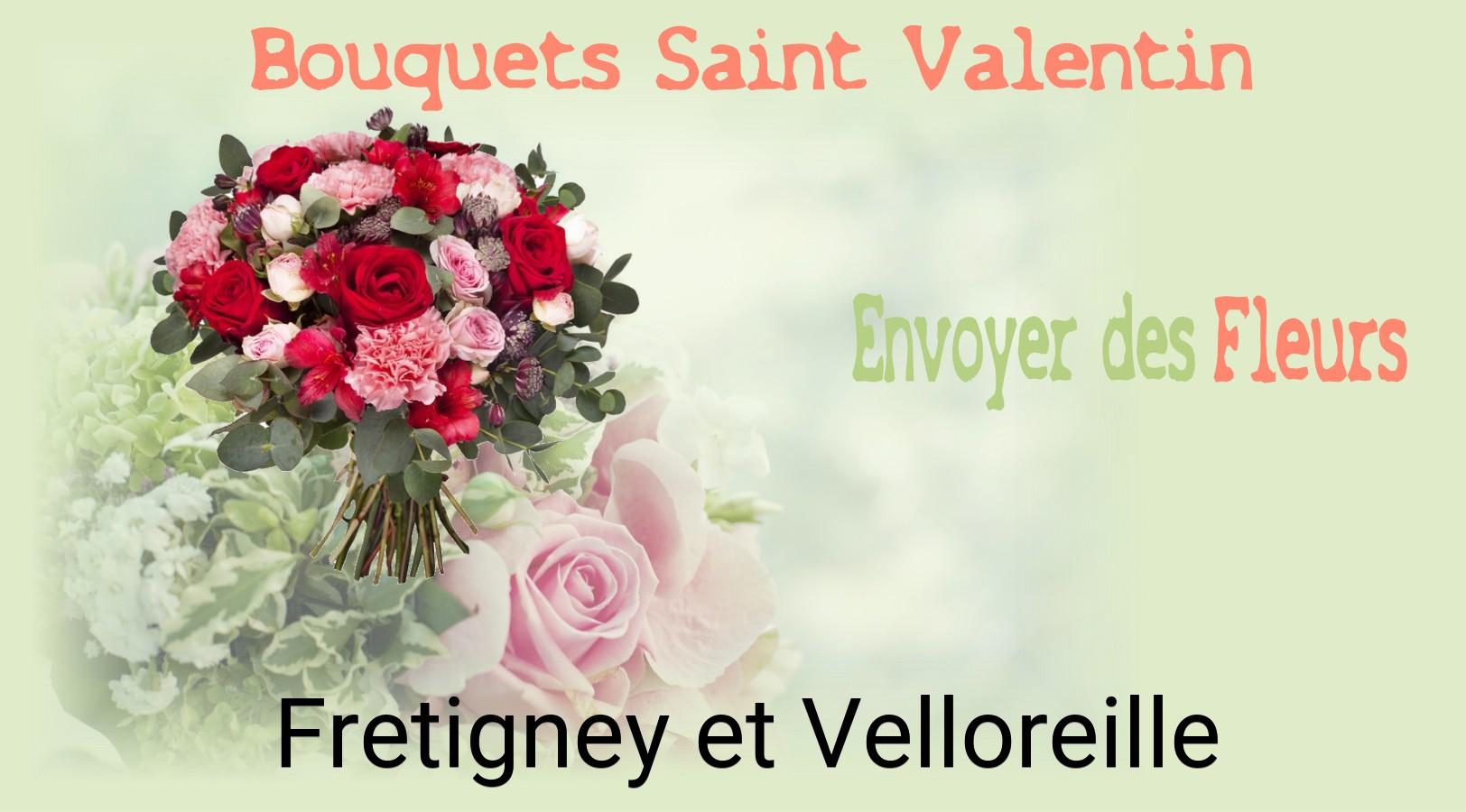 Roses de Saint-Valentin livrées à Fretigney-et-Velloreille